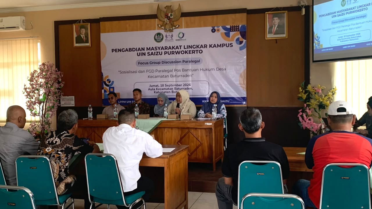 Perkuat Posbakum Desa, UIN Saizu Dorong Akses Keadilan melalui Pemberdayaan Hukum di Baturraden