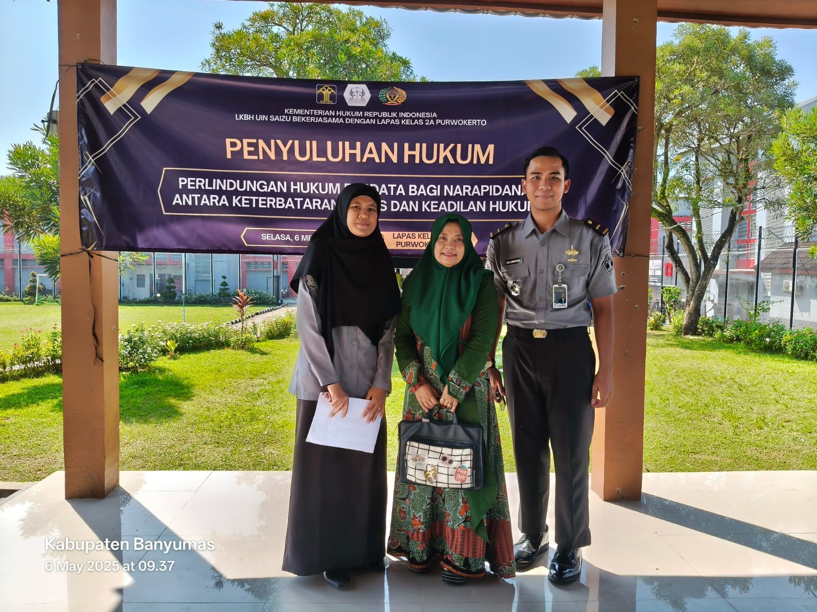 Penyuluhan Hukum LKBH UIN Saizu di Lapas 2A Purwokerto: Menjaga Akses Keadilan bagi Narapidana