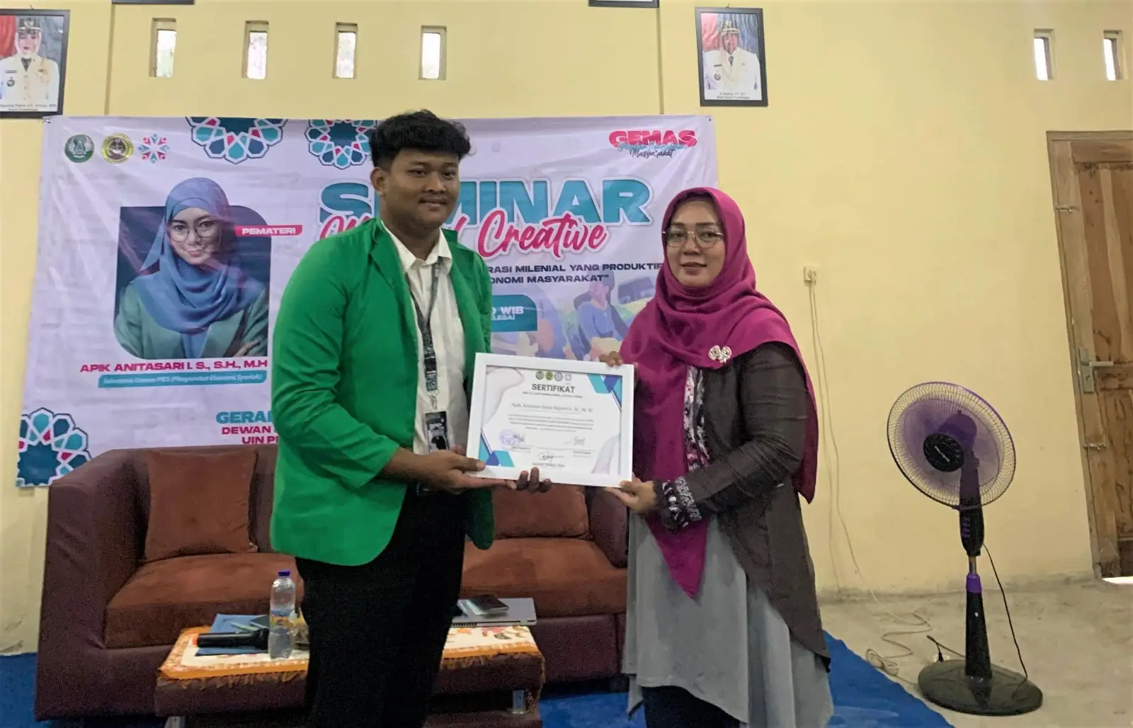 DEMA Syariah UIN Saizu Optimalkan Potensi Generasi Milenial Produktif Terhadap Pembangunan Ekonomi Masyarakat