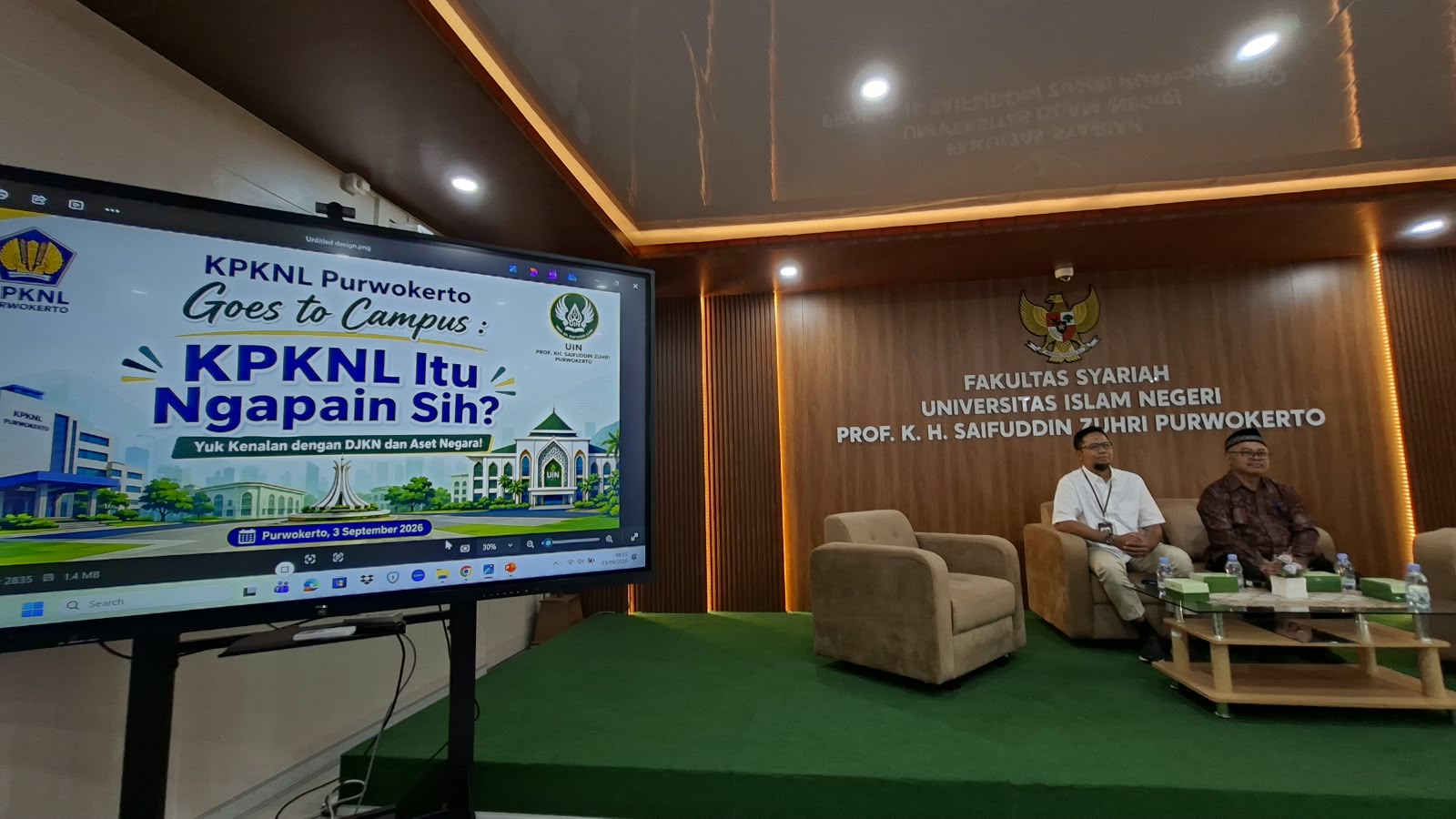 KPKNL Goes to Campus: Kenalkan Pengelolaan Aset Negara kepada Mahasiswa Fakultas Syariah Universitas Islam Negeri Profesor Kiai Haji Saifuddin Zuhri Purwokerto