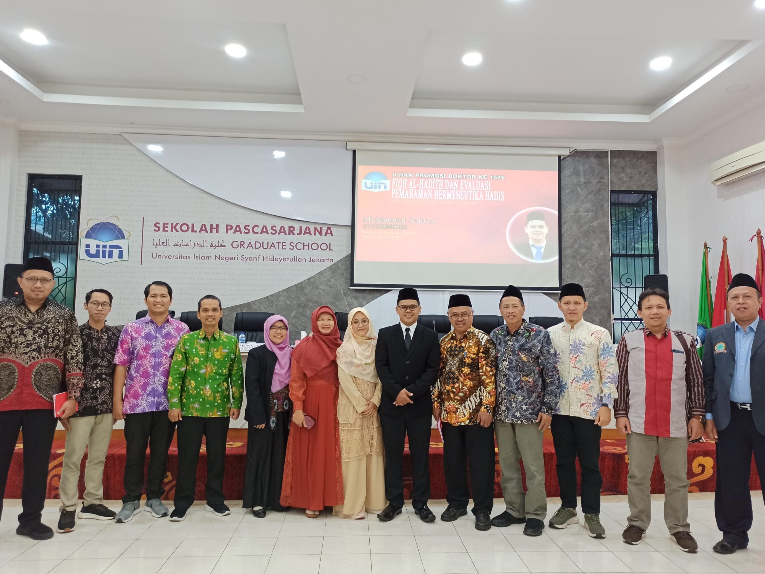 Teliti Fiqh Hadis, Dosen Fakultas Syariah UIN Saizu Raih Gelar Doktor