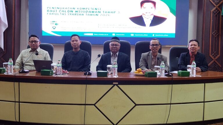 Fakultas Syariah UIN SAIZU Purwokerto Gelar Workshop Peningkatan Kompetensi Calon Wisudawan Tahap 3 Tahun 2026